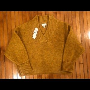 Topshop Chunky V-Neck Sweater